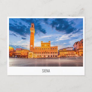 De Festividades Siena, Toscana, Itália — cartão postal