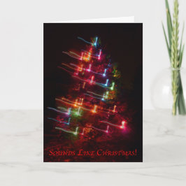 De Festividades Soa como o Natal - cartão temático da música