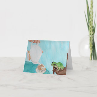 De Festividades Teatime com Frederick: Cartão Saudável 4"x5.6"