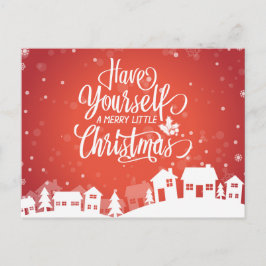 De Festividades Tenha Um Natal Feliz | Cartão postal