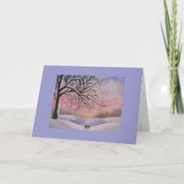 De Festividades Tis a estação, cartão do feriado