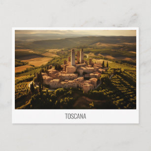 De Festividades Toscana, Itália cartão postal
