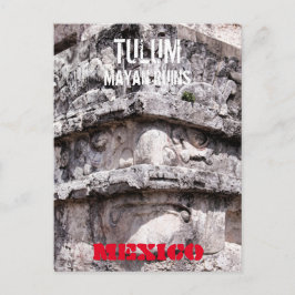 De Festividades Tulum Mayan Temple México Cartão postal