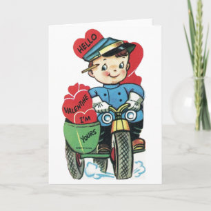 De Festividades Vintage "NAMORADOS, Sou Seu" Cartão