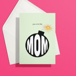 De Festividades Você é o cartão da mãe da bomba