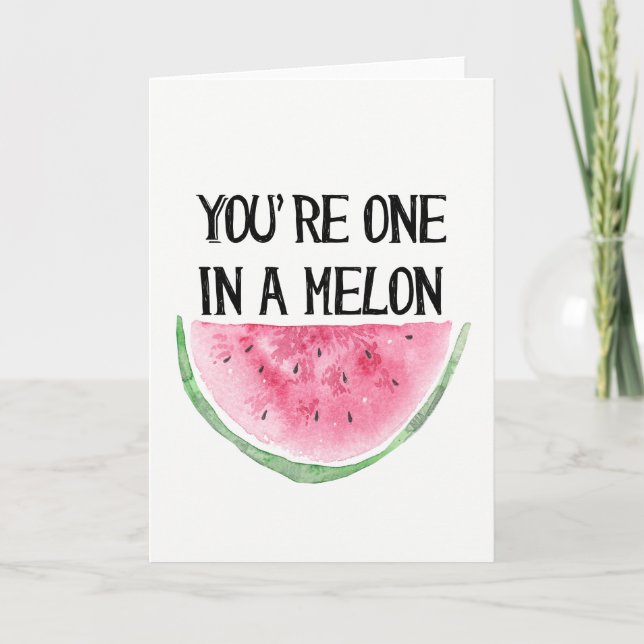 De Festividades Você está num cartão Melon (Frente)
