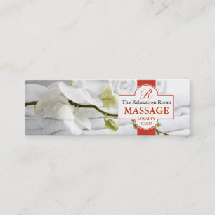 De Fidelidade Cartão da lealdade da massagem
