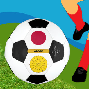 De Futebol Japão Personalizado, Bandeira, Bola Fotográfica