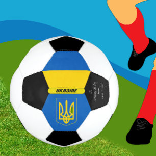 De Futebol Ucrânia Personalizada, Bandeira, Bola Fotográfica