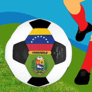 De Futebol Venezuela Personalizada, Bandeira, Bola Fotográfic