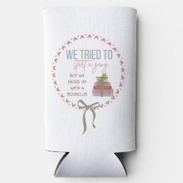 De Gang a Book Club - Engraçado Slim Can Cooler