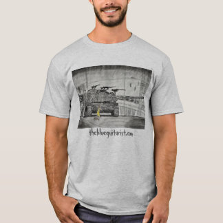 De Goliath do guitarrista de "o t-shirt azul David