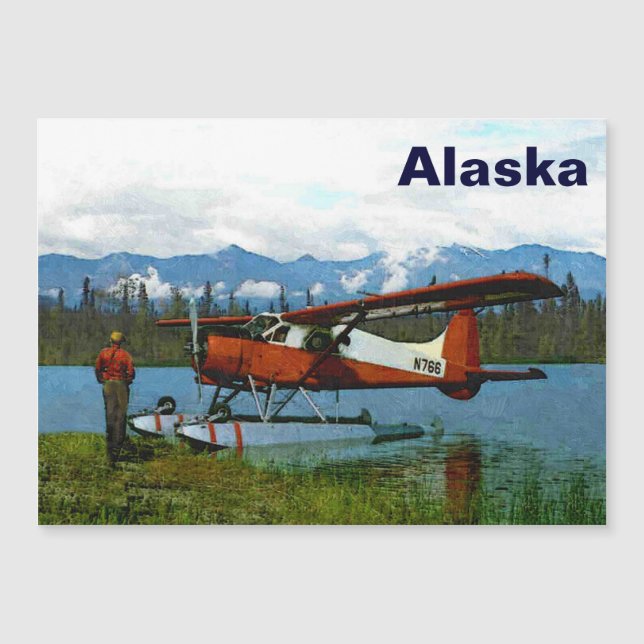 De Havilland Beaver Floatplane - Alasca (Frente)