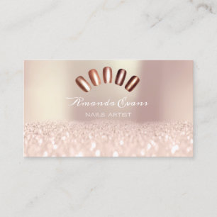 De Horário Cartão Dourado cor-de-rosa da nomeação do artis