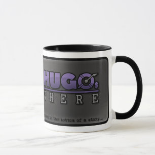 De "Hugo a caneca oficial lá"