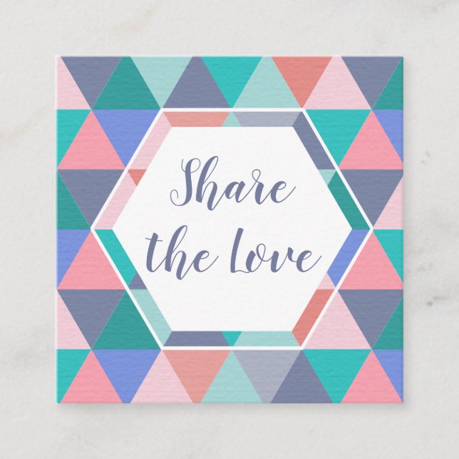 De Indicação Consulte um cartão do triângulo do cliente da (Frente)