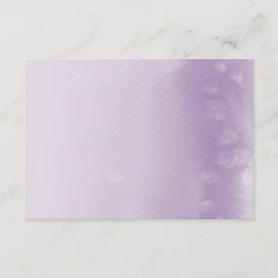 De Informações CARTÃO COM SUPORTE :: roxo aquarela ombre