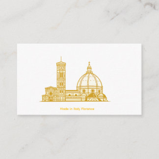 De Informações Cartão Florença Gold Duomo - Feito na Itália 