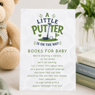 De Informações Cartão Pequenos Putters Livros para Bebê