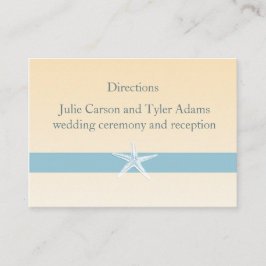 De Informações Cartão Sandy Starfish