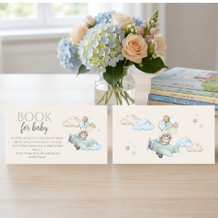 De Informações Livro para o cartão do ursinho Baby Bearly Wait Me
