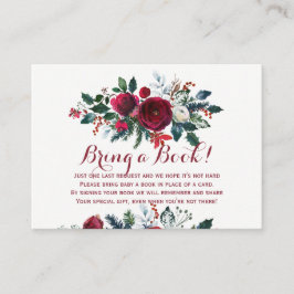 De Informações Livros para o bebê inverno vermelho trazem cartão 