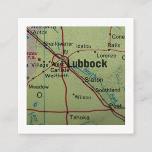 De Informações Lubbock nós movemos o cartão novo do endereço