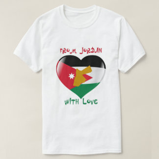 De Jordão com o t-shirt da bandeira do amor