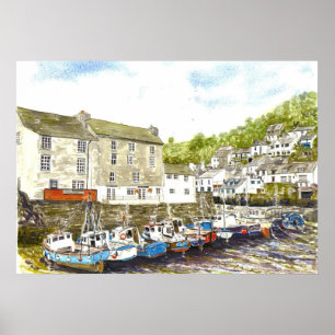 "De lado a lado (Polperro)" poster