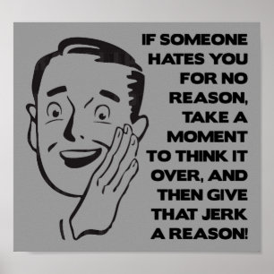 Dê-Lhes Um Sinal De Poster Engraçado