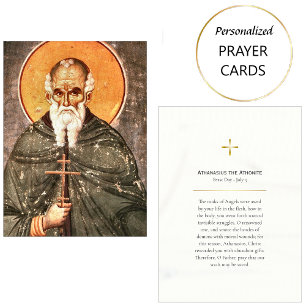 De Lugar Rua. Athansius, o Cartão Ortodoxo Athonite