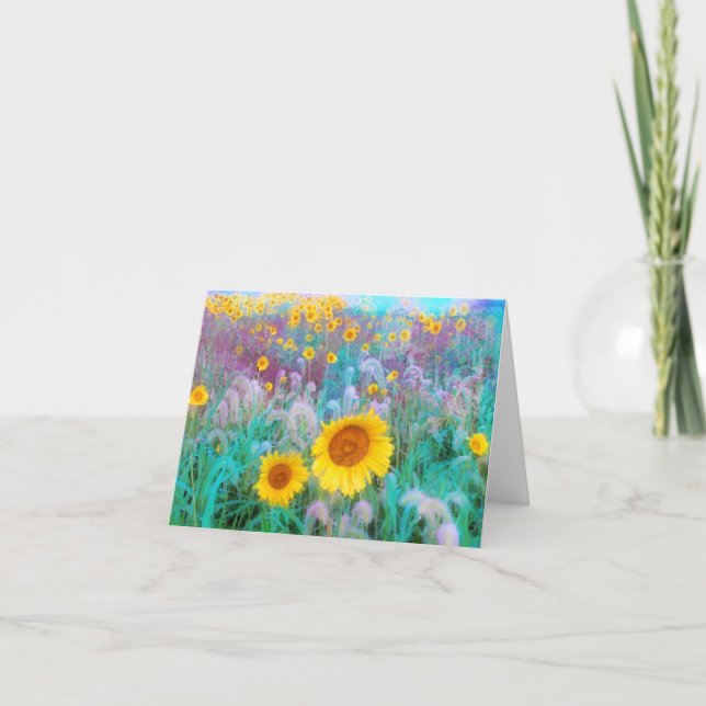 De manhã, cartão (Frente)