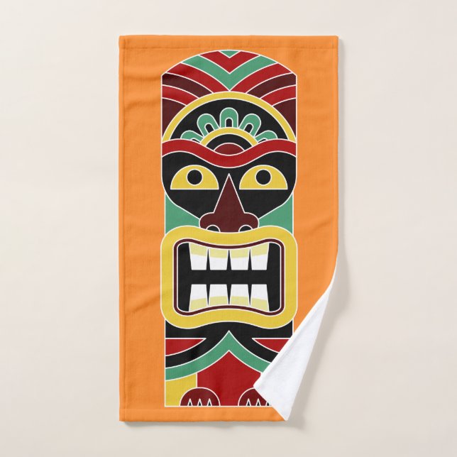 De Mão Toalha a cores personalizada do Totem legal 2 (Toalha de mão)