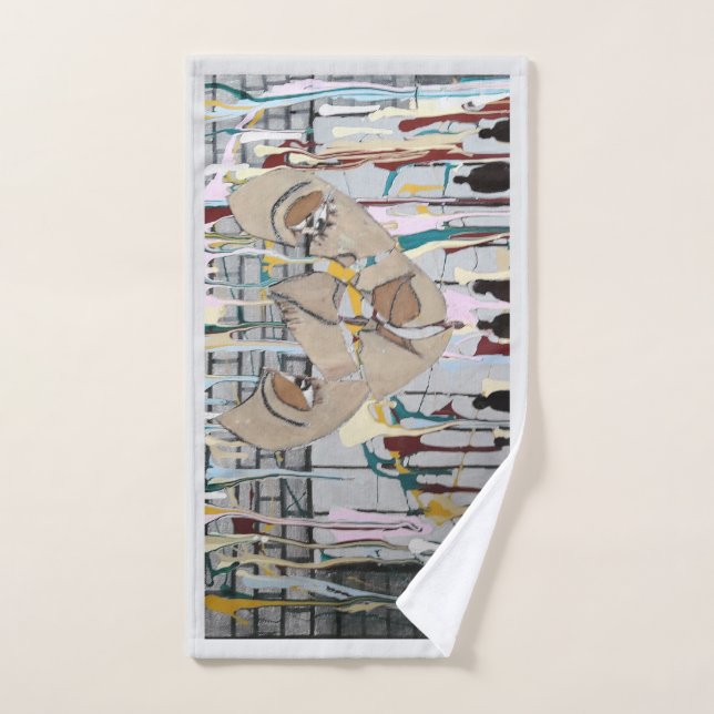 De Mão Toalha Abstrata (Toalha de mão)