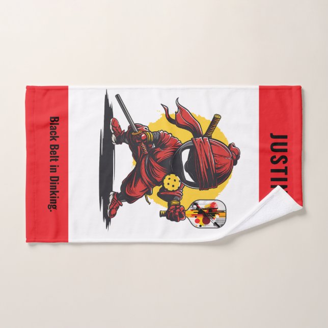De Mão Toalha Personalizada Dink Ninja, (Toalha de mão)