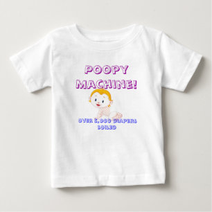 De "máquina Poopy!" T-shirt infantil