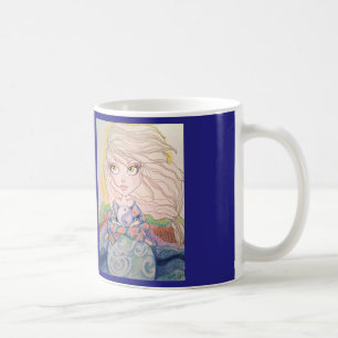Dê-me a caneca de café interna da arte da fantas