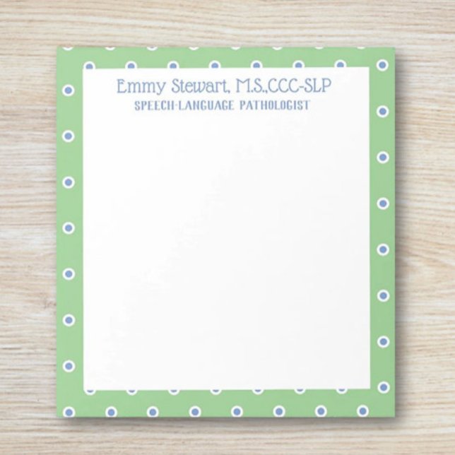 Dê-me! Bloco de notas SLP personalizado! bloco de  (Criador carregado)