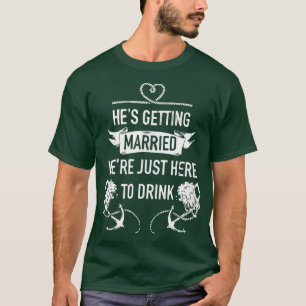 Dê-me Cerveja, Vou Me Casar Camisa Masculina Engra