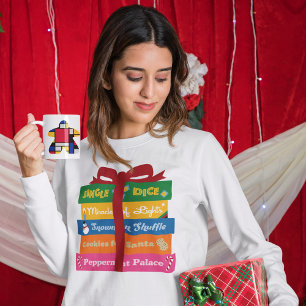 Dê-me Jogos para a Camisa das Mulheres Feriadas