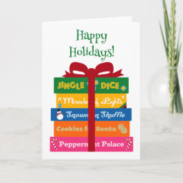 Dê-me Jogos para o Cartão de Férias