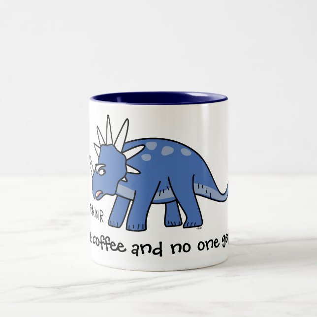 Dê-me o café e ninguém obtem ferido! Canecas de (Centro)