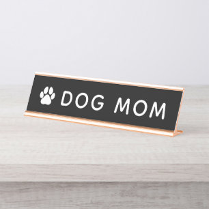 De Mesa Cachorro Mãe Nome Placa