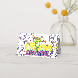 De Mesa Cartão Local do Ano Leitão