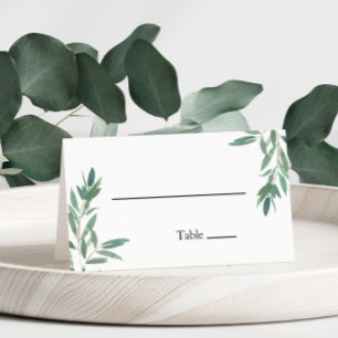 De Mesa Cartão postal verde