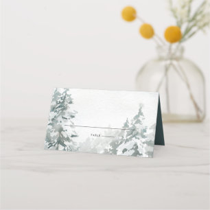 De Mesa Cartão Woodland Forest Place