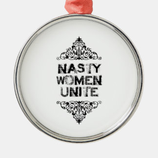 De Metal As mulheres desagradáveis unem o ornamento