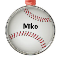 Basebol - ornamento personalizado