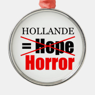 De Metal Hollande Não Esperança = Horror - R Ornamento