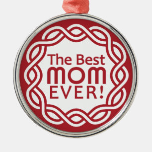De Metal MELHOR ornamento MOM